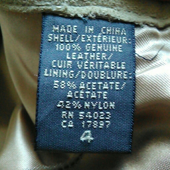 BananaRepublic Leather Pants - Picture 3 of 5